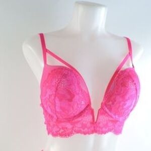 La SENZA Hot Pink Lace Bra